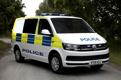 Volkswagen Transporter voor arrestantenvervoer