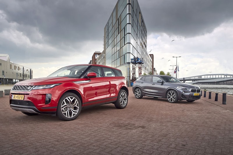 SUV Range Rover Evoque BMW X2