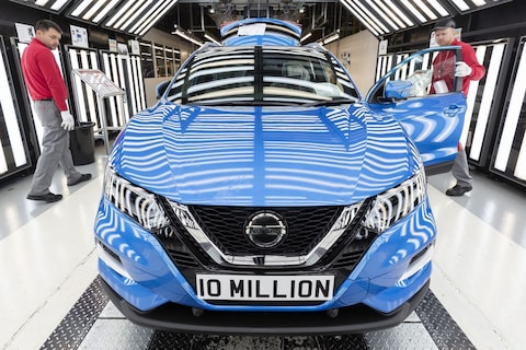 Mijlpaal: tien miljoenste Nissan uit Sunderland-fabriek