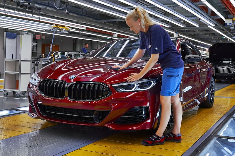 Productie BMW fabriek 8-serie 