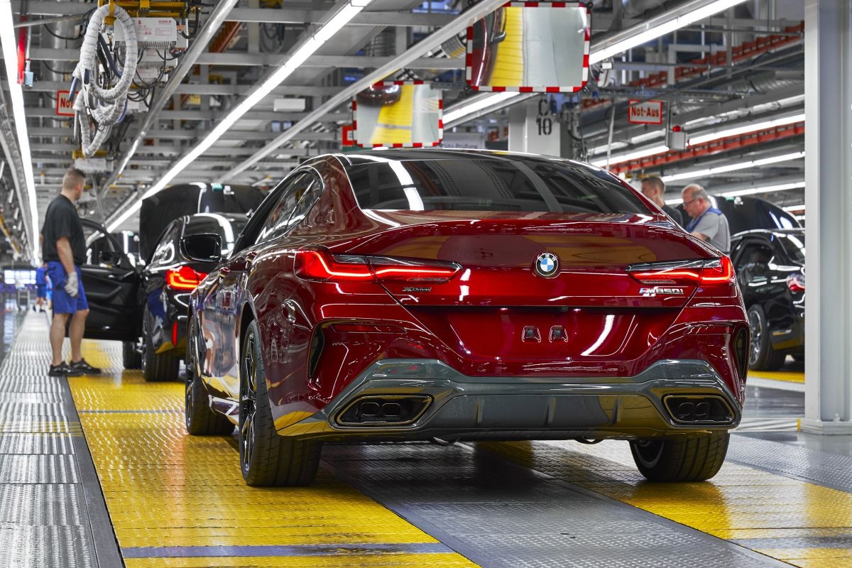 Productie BMW fabriek 8-serie 