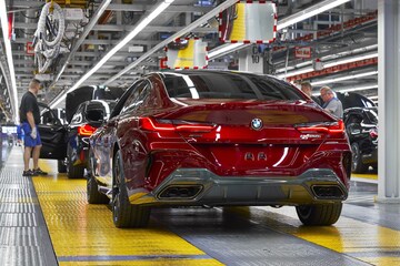 Productie BMW fabriek 8-serie 