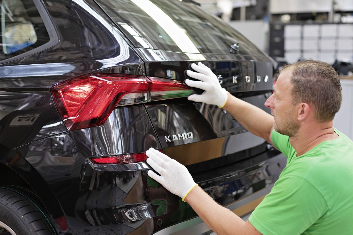 Skoda productie Kamiq fabriek Tsjechië