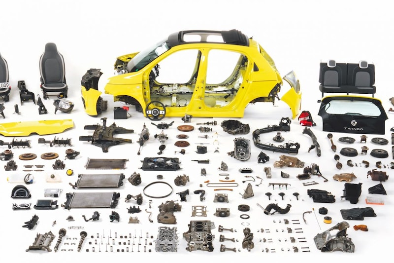 Renault Twingo klokje rond
