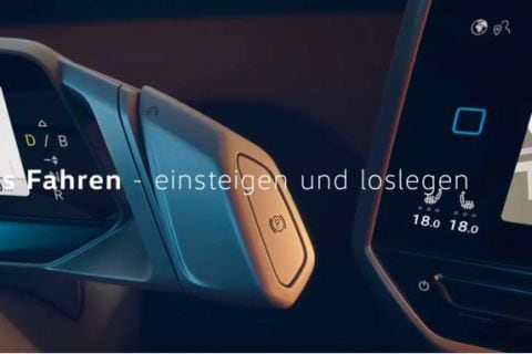 Interieur Volkswagen ID.3 duikt op