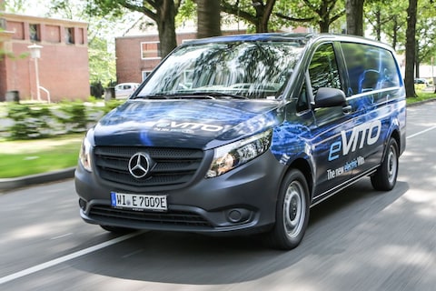 Mercedes eVito - Eerste Rijtest