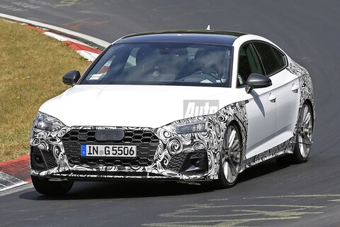 Audi S5 verliest camouflage