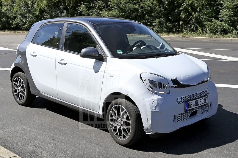 Smart Forfour spyshots