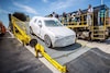 Volvo XC60 uit China in Gent trein
