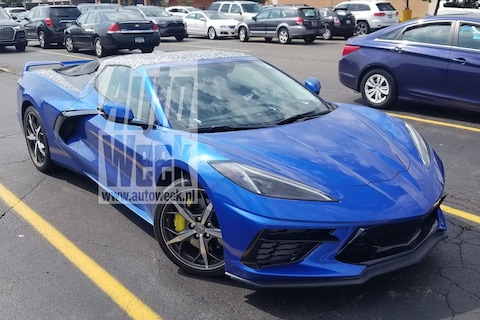 Chevrolet Corvette Stingray Convertible gesnapt