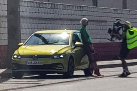 Volkswagen Golf 8 betrapt