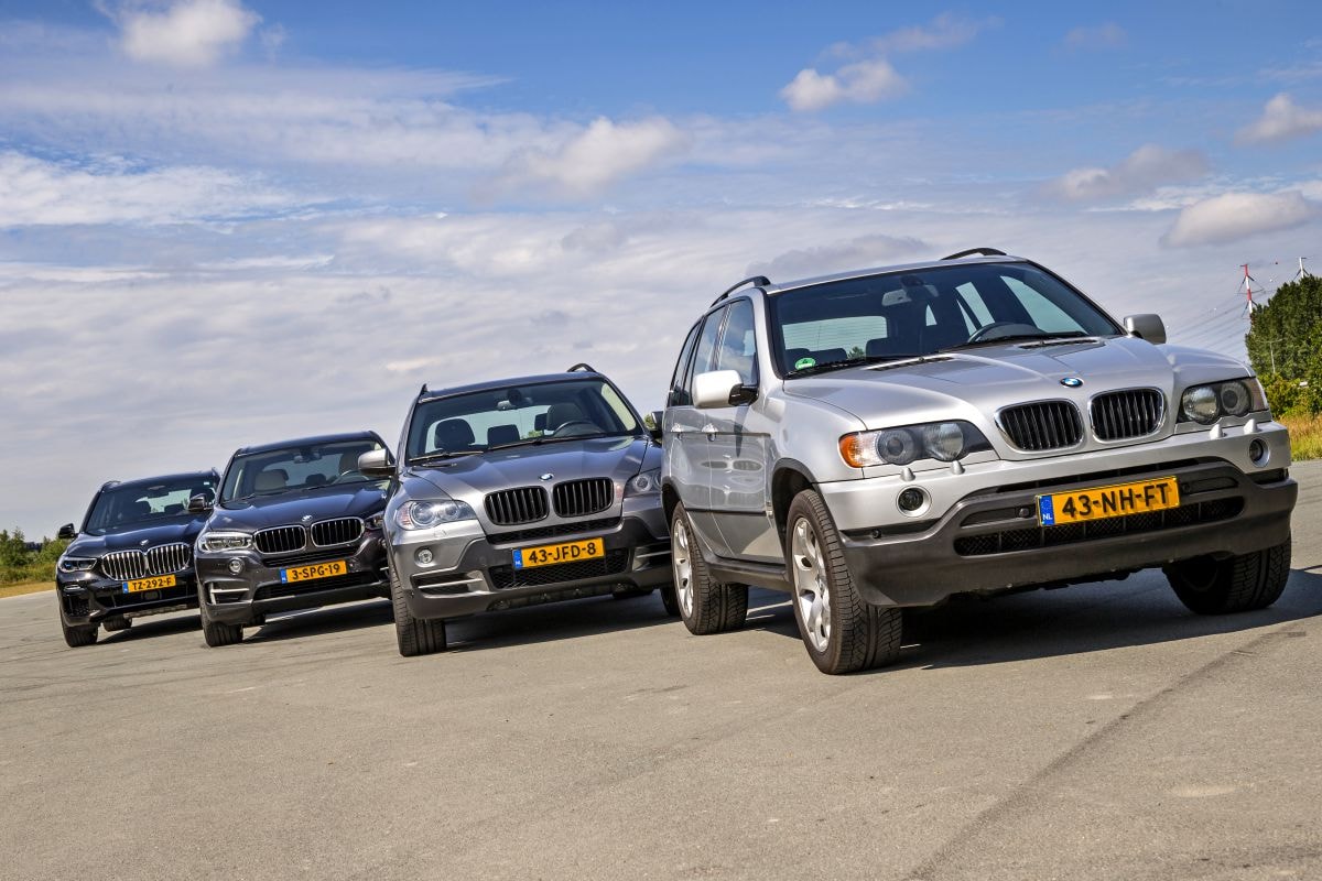BMW X5 Oud en Nieuw