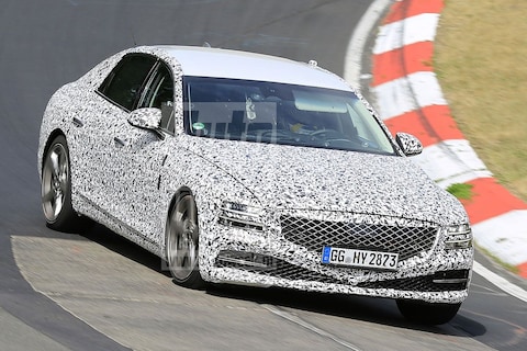 Genesis G80 verliest wederom camouflage