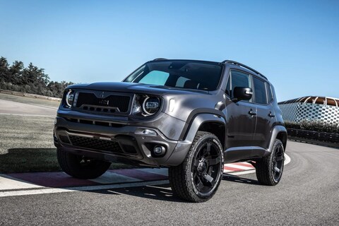 Opgedirkte Jeep Renegade van Militem Hero