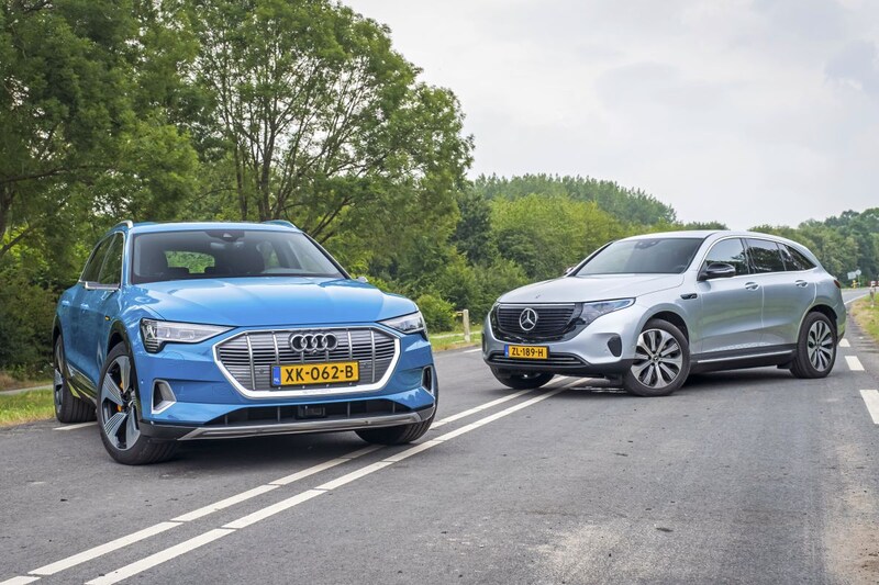 Audi E-Tron Mercedes EQC EV elektrisch