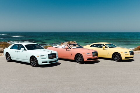 Kleurrijk oud nieuws: Rolls-Royce op de Monterey Car Week