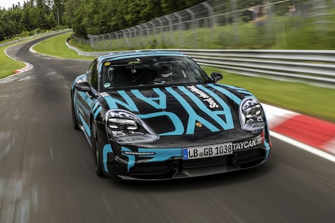 Nürburgring-record voor Porsche Taycan