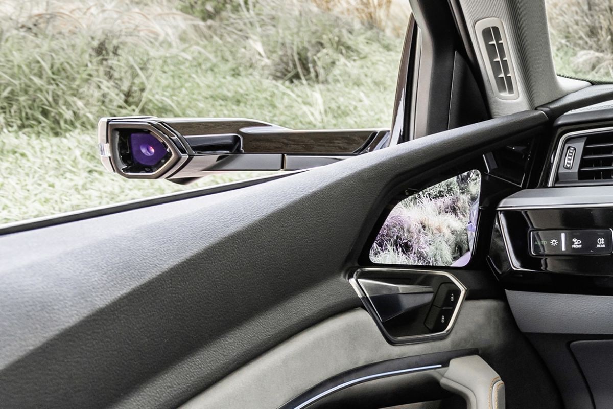 Digitale buitenspiegels Audi E-tron