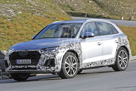 Facelift Audi Q5 onderweg