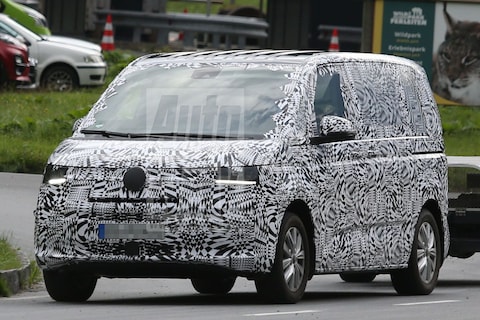 Volkswagen Transporter 'T7' voor het eerst in beeld