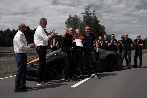 Bugatti zet snelheidsrecord voor productie-auto’s