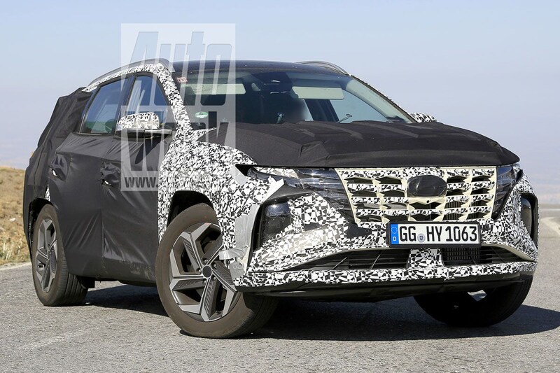 Hyundai Tucson spyshots