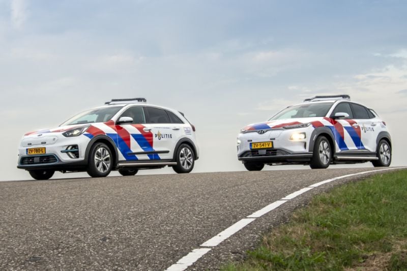 Politie-auto 112 Kia e-Niro Motor