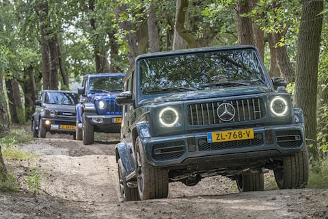 Jeep Wrangler - Mercedes-Benz G 65 AMG - Suzuki Jimny - Test