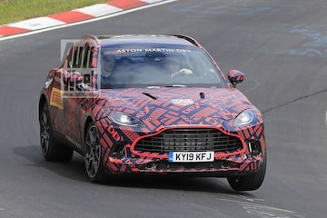 Aston Martin DBX Spyshots