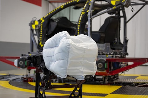 Honda ontwerpt nieuwe passagiersairbag