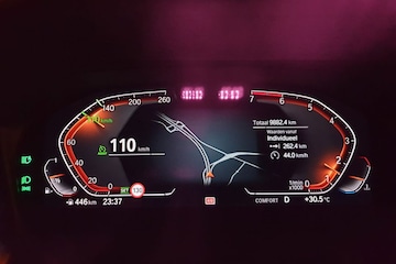 snelheidsmeter snelheid 110 rijden snelweg