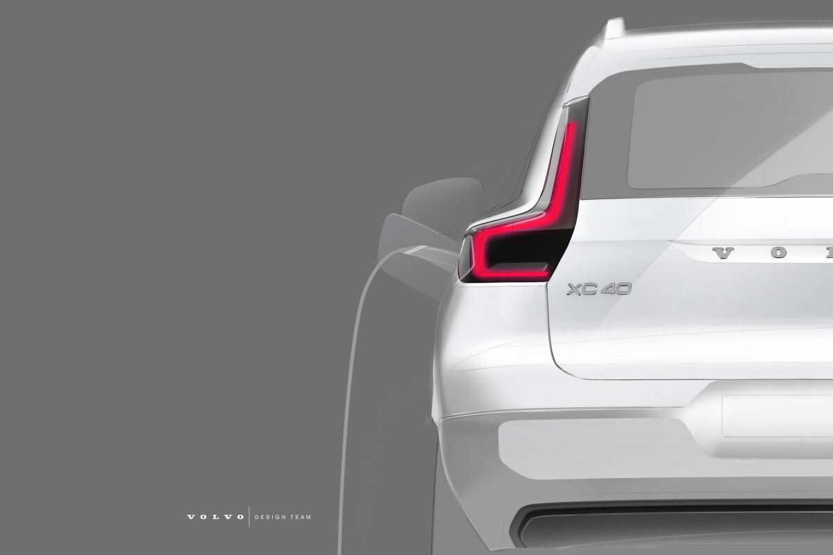 Volvo XC40 P Schetsen