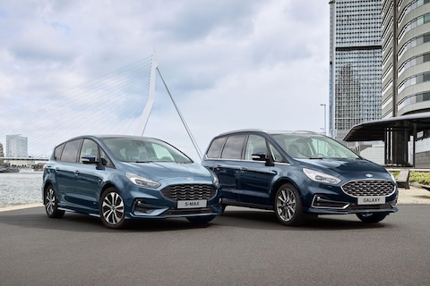 Ford Galaxy en S-Max ook als Hybrid