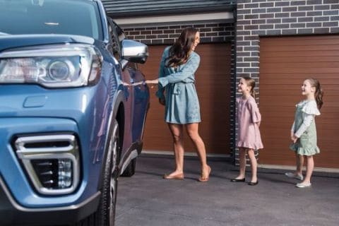 Subaru Forester waarschuwt voor achtergebleven achterbankpassagiers