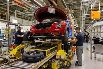 Nissan Juke productie UK Sunderland fabriek