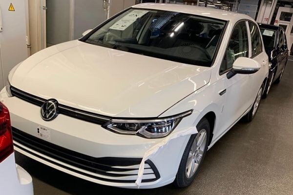 Volkswagen Golf 8 gelekt