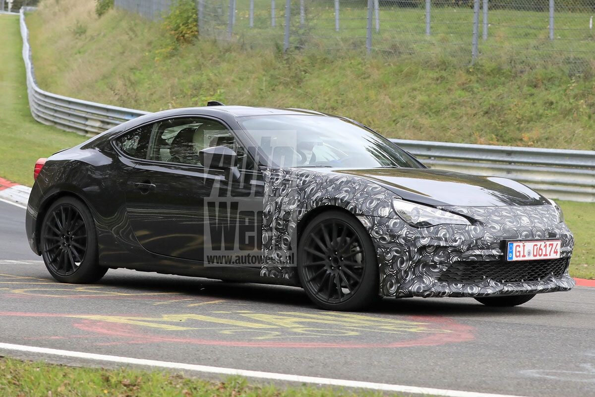 Subaru BRZ spyshots