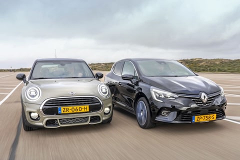 Renault Clio - Mini Cooper - Vergelijkende Test