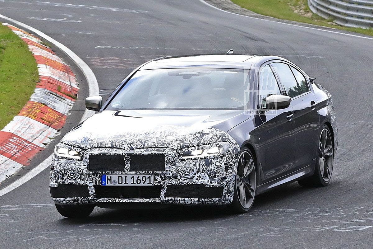 BMW 5-serie facelift