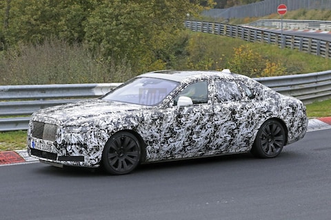 Rolls-Royce Ghost oefent op de ‘Ring