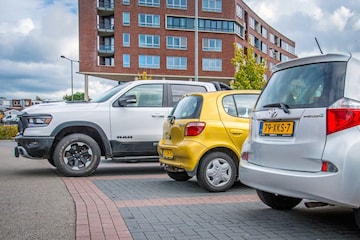 Dodge RAM parkeren parkeerplaats P
