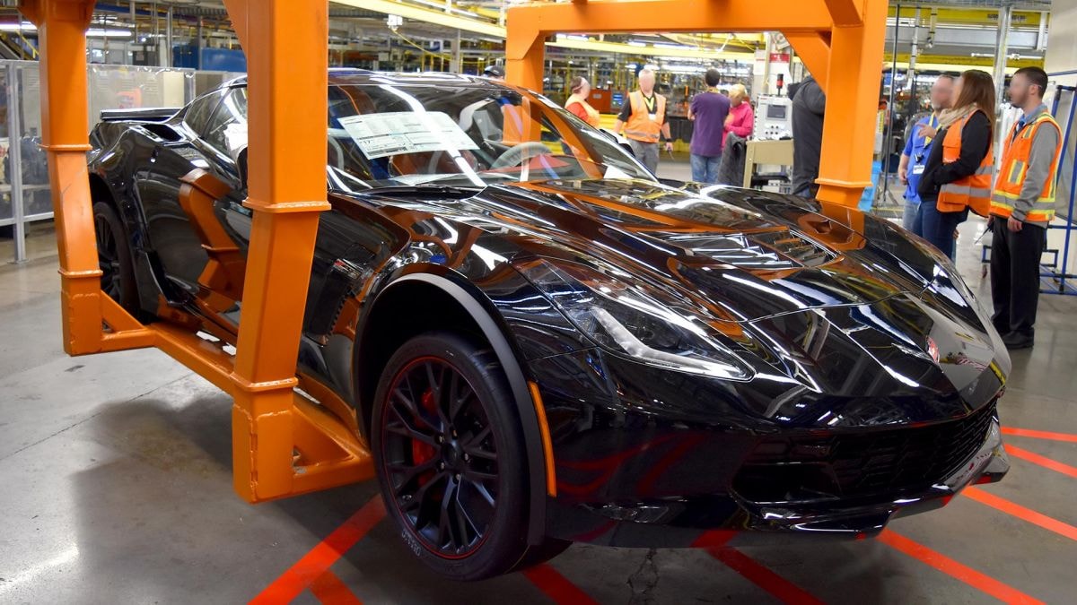 Huidige Chevrolet Corvette uitgezwaaid