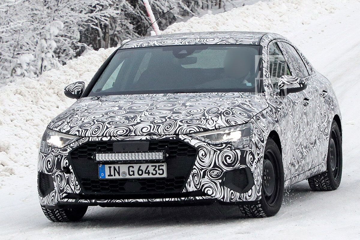 Spyshots Audi A3 Limousine