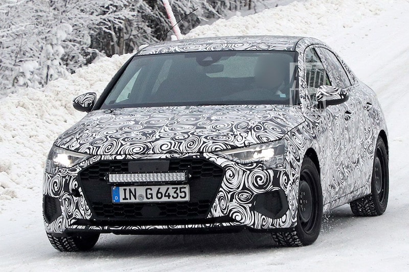 Spyshots Audi A3 Limousine