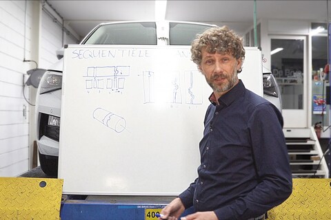 Sequentiële versnellingsbak - Cornelis schetst