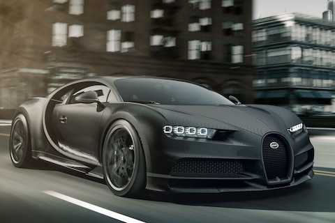 Doe maar zwart: Bugatti Chiron Noire