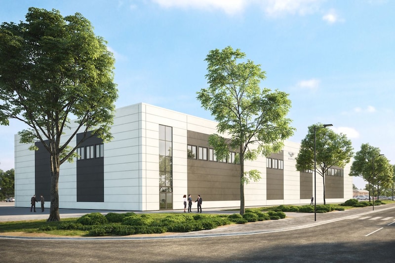 Bentley fabriek ontwikkelingscentrum