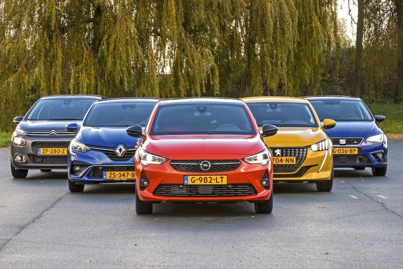 Corsa Clio 208 C3 Ibiza B-segment multi lease