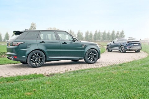 Test: Lamborghini Urus vs. Range Rover Sport SVR