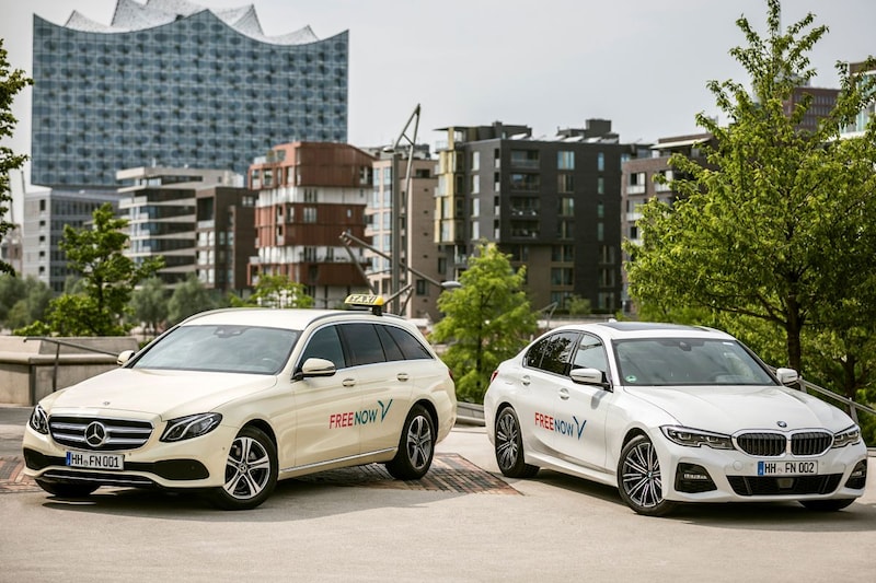 Freenow autodeeldienst BMW Mercedes-Benz